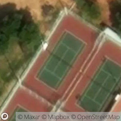 Satellite view of tennis court at Har Hermon, 7767309 Ashdod, South District, Israel