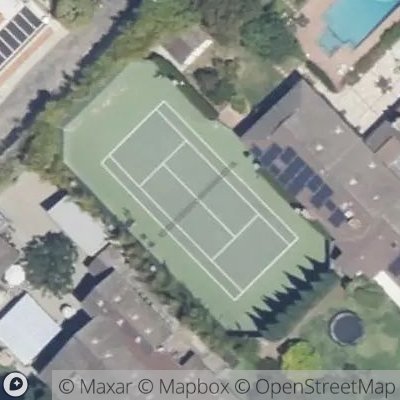 Satellite view of tennis court at Alta Place, 90402 Santa Monica, California, United States