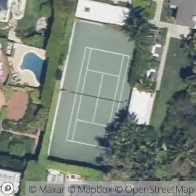 Satellite view of tennis court at Santa Monica Creek, 90402 Los Angeles, California, United States