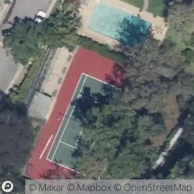 Satellite view of tennis court at San Lorenzo Street, 90402 Los Angeles, California, United States