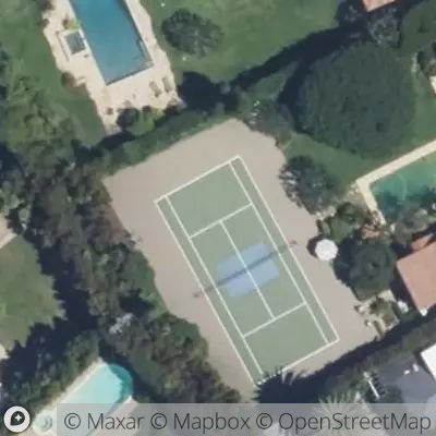 Satellite view of tennis court at 26th Street, 90403 Santa Monica, California, United States