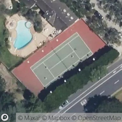 Satellite view of tennis court at 24th Street, 90272 Santa Monica, California, United States