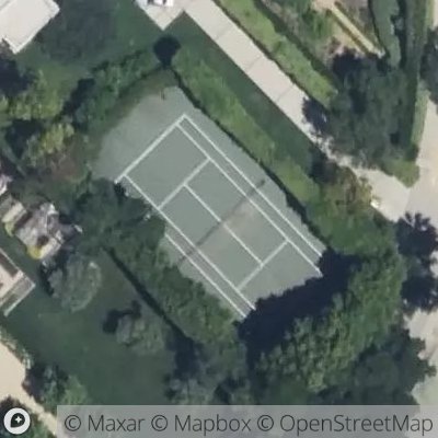 Satellite view of tennis court at La Mesa Drive, 90272 Santa Monica, California, United States