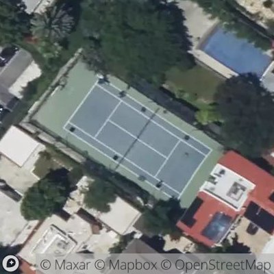 Satellite view of tennis court at La Paz Drive, 90039 Los Angeles, California, United States