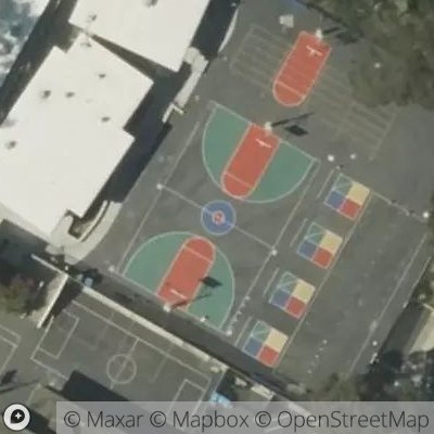 Basketball court at Panorama Drive, 94131 San Francisco, California, United States