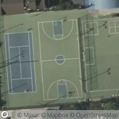Basketball court at 21st Street, 94143 San Francisco, California, United States