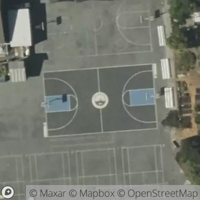 Basketball court at Mistral Street, 94103 San Francisco, California, United States