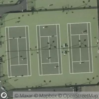 Satellite view of tennis court at Nancy Pelosi Drive, 94118 San Francisco, California, United States