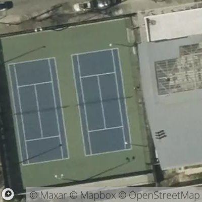 Satellite view of tennis court at 1045 Laguna Street, San Francisco, California 94115, United States
