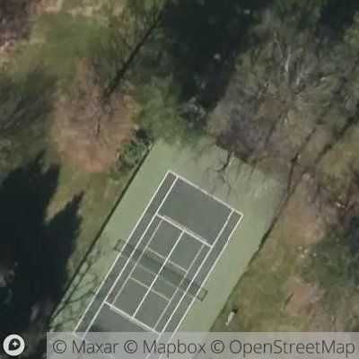 Satellite view of tennis court at 162 Kirby Lane, 10580 Rye, New York, United States