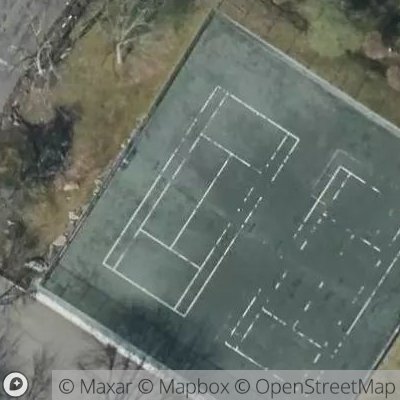 Satellite view of tennis court at 1 Westfield Lane, 10605 White Plains, New York, United States