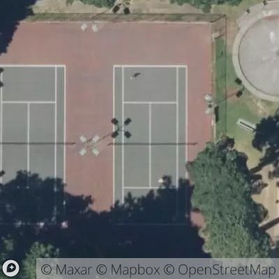Satellite view of tennis court at 3756 Southeast Oak Street, 97214 Portland, Oregon, United States