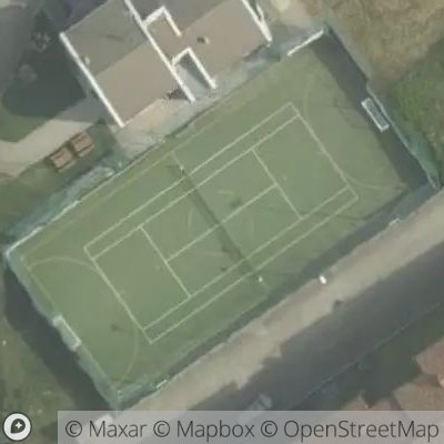 Satellite view of tennis court at Strada Provinciale N. 58 12, 23851 Galbiate Lecco, Italy