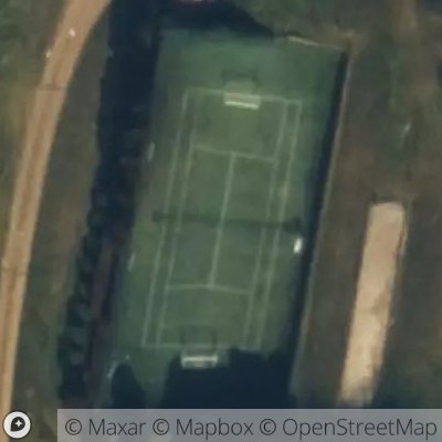 Satellite view of tennis court at Via Lecco 16, 23848 Oggiono Lecco, Italy
