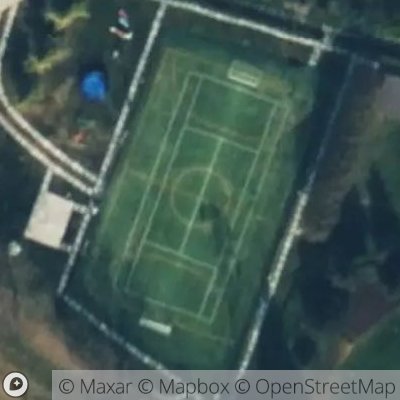 Satellite view of tennis court at Via Ugo Foscolo 12, 22030 Eupilio Como, Italy