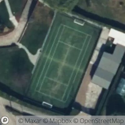 Satellite view of tennis court at Via Ceresuola 9, 22030 Eupilio Como, Italy