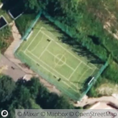 Satellite view of tennis court at Via Sant'anna 3, 23865 Oliveto Lario Lecco, Italy