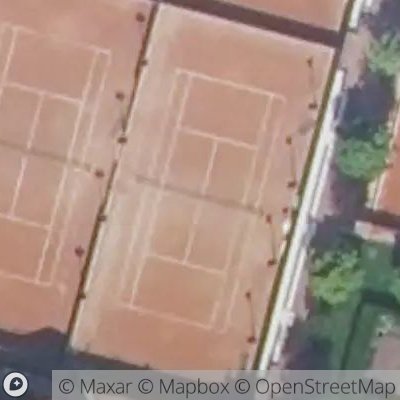 Satellite view of tennis court at Boulevard Périphérique Extérieur, 75016 Paris, France