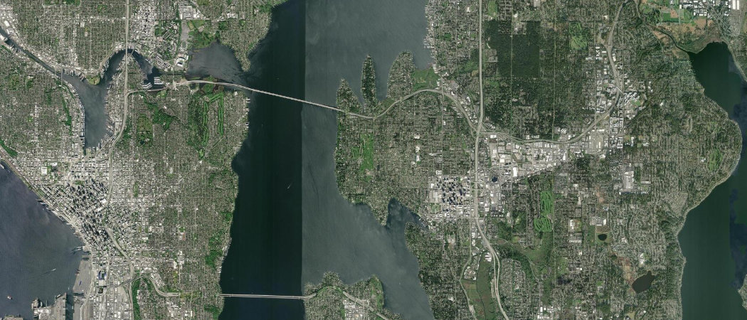 Satellite view of the Medina scan area